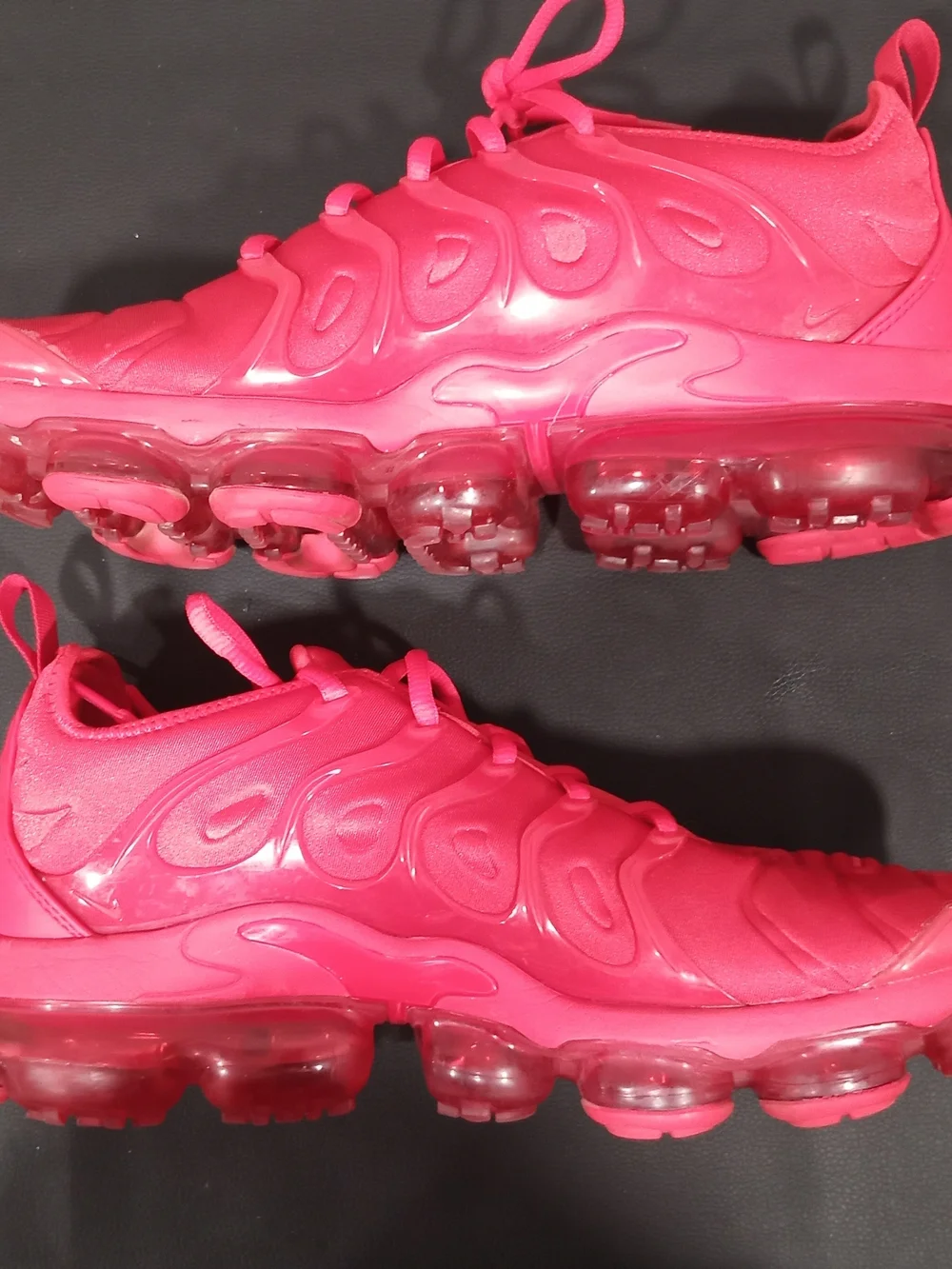 Nike Air VaporMax Plus Triple Red Athletic Sneakers